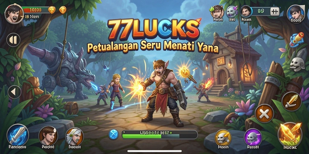 Gameplay menegangkan dan seru dalam 77LUCKS yang penuh petualangan.
