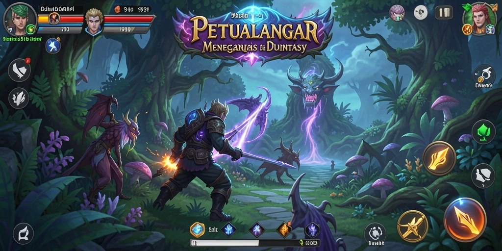 Tampilan gameplay petualangan mendebarkan di 9939.