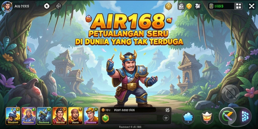 Tampilan menakjubkan dari gameplay AIR168 yang penuh petualangan.