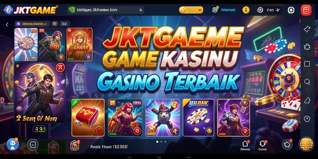 Tangkapan layar JKTGAME menunjukkan gameplay seru di kasino.
