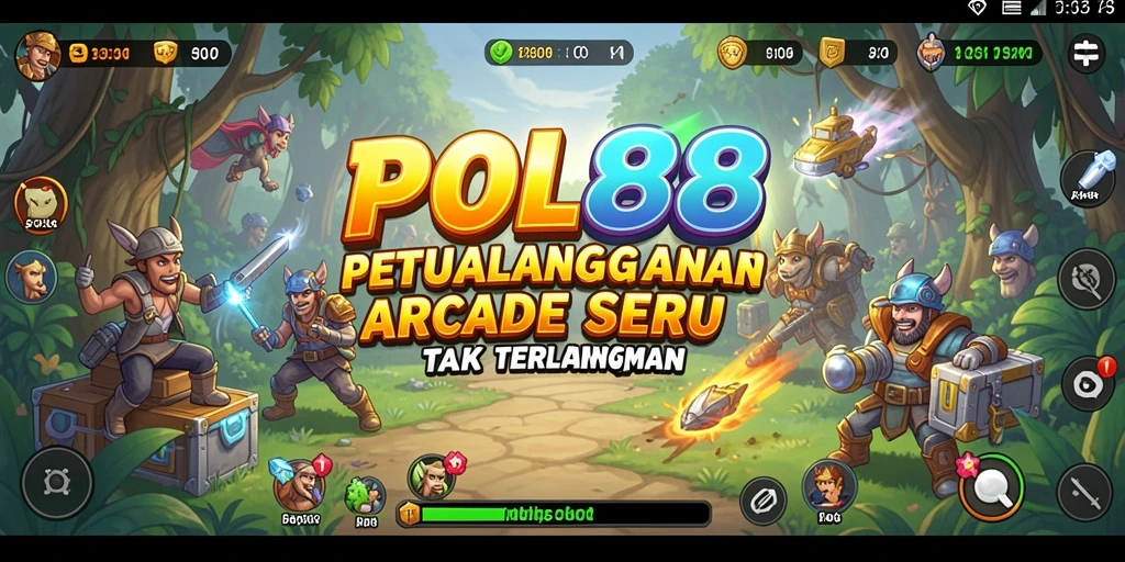 Screenshot gameplay POL88 yang penuh aksi dan warna.