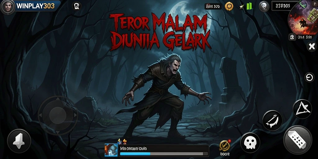 Screenshot gameplay menampilkan suasana mengerikan dalam WINPLAY303.