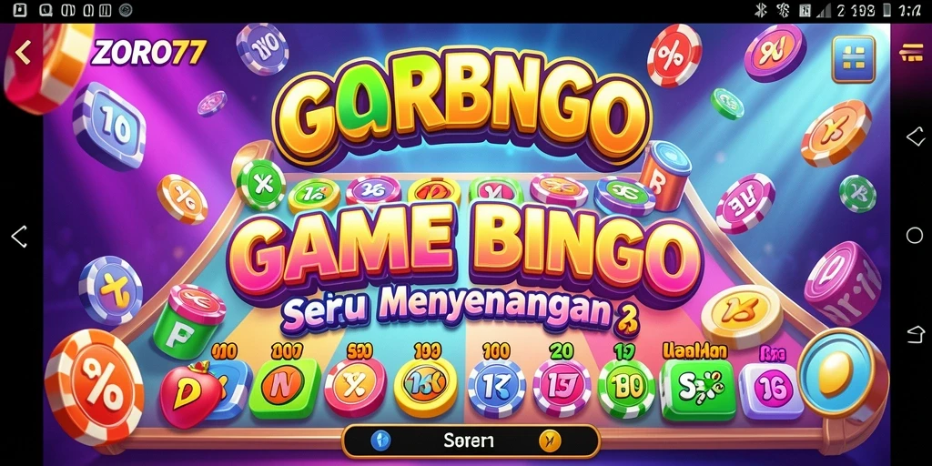 Tampilan gameplay ZORO77 yang menarik dan interaktif.